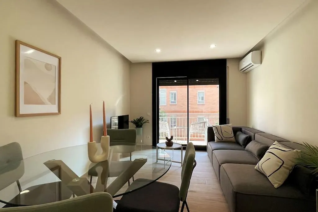 Superflat Near Beach 15' Center Sant Adria de Besos Apartment
