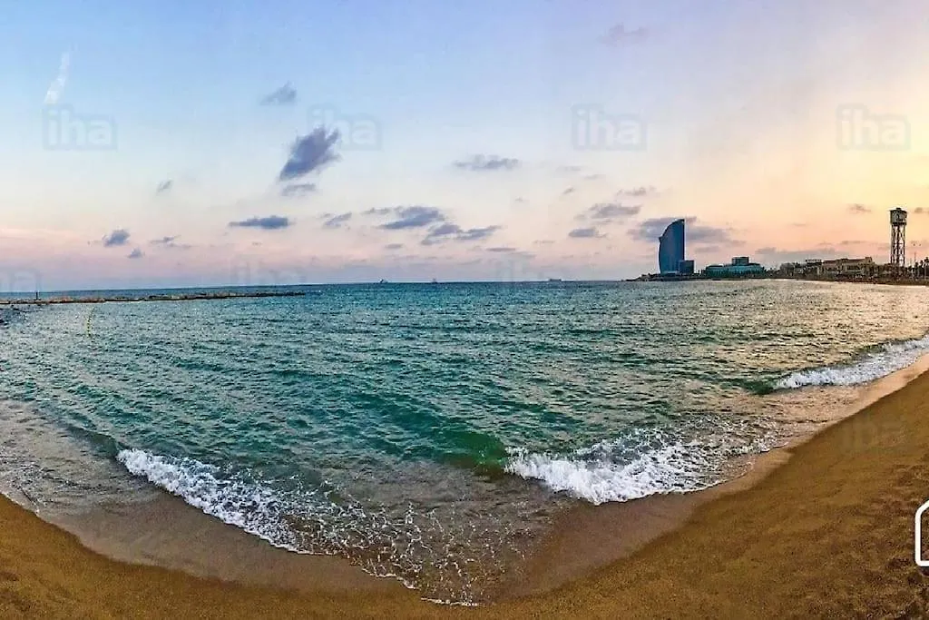 Apartment Superflat Near Beach 15' Center Sant Adria de Besos Spain